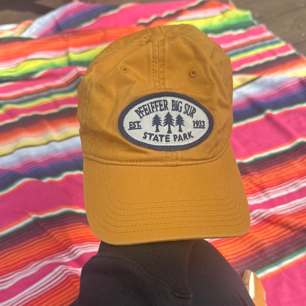Big Sur State Park Mustard Cap